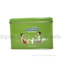 Office snacks storage tin box